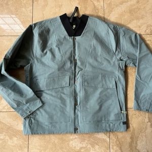 Summer Cotton/Linen Blend Bomber Jacket